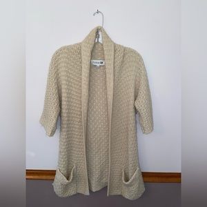 Cream cardigan from Forever 21, size S